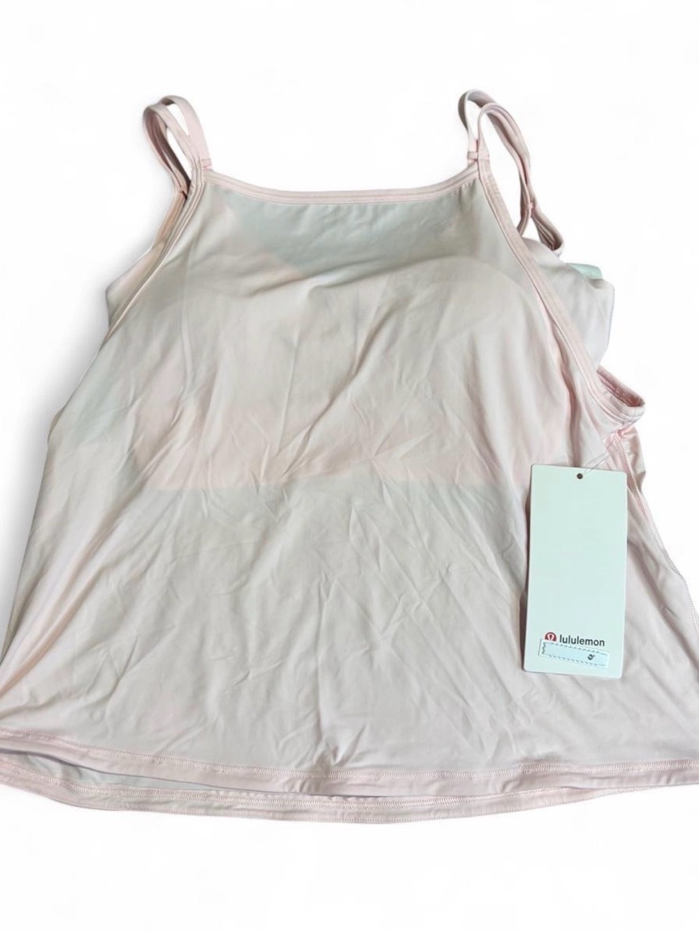 lululemon athletica Pale Pink Strappy Camisole